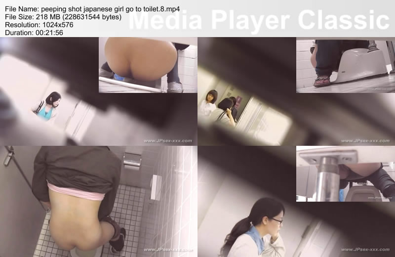 peeping shot japanese girl go to toilet.8